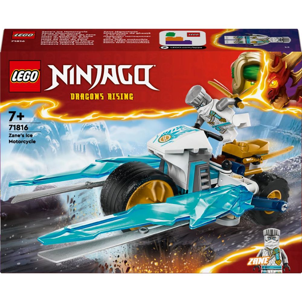 LEGO® Ninjago - Motocicleta de gheata a lui Zane (71816)