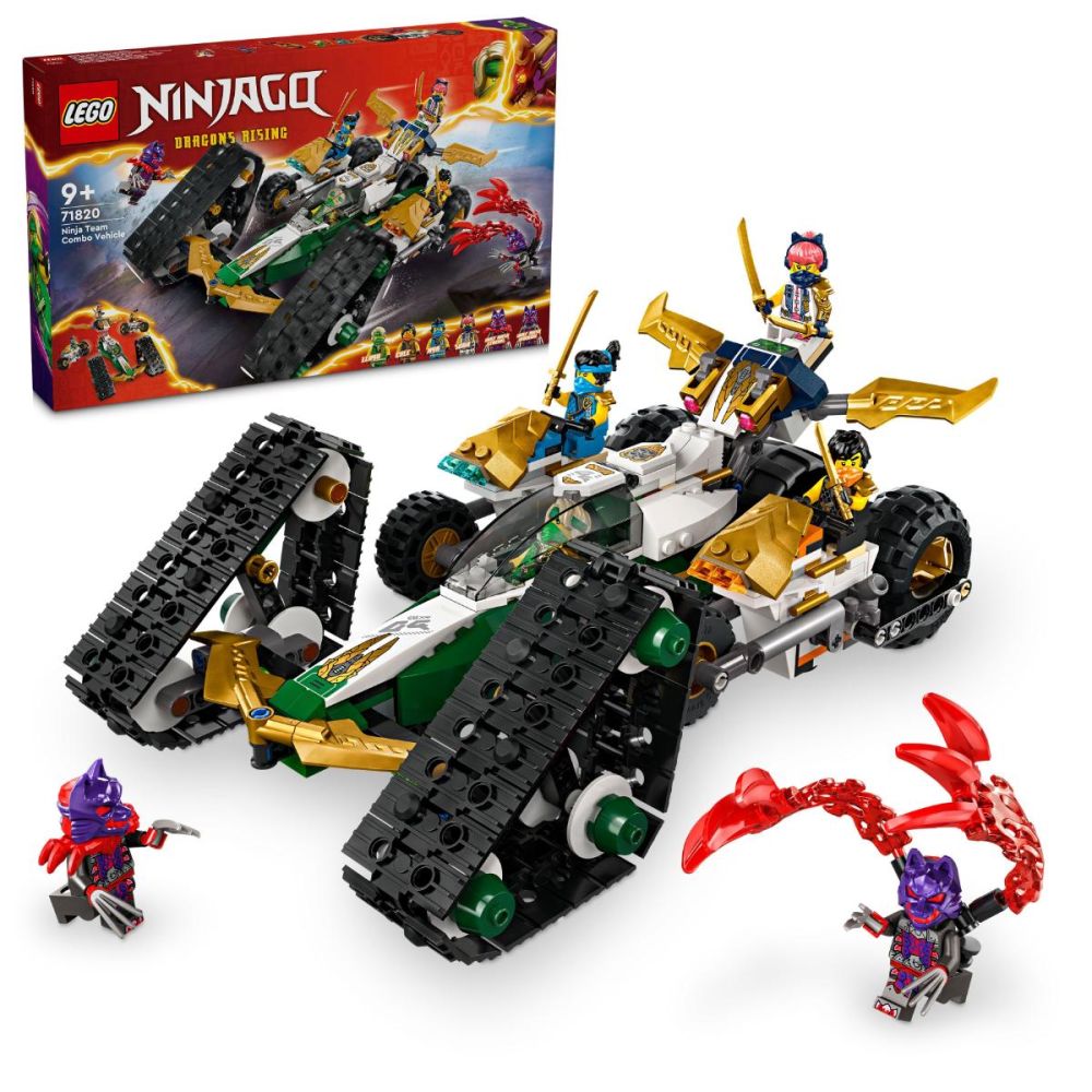 LEGO® Ninjago - Vehicul combinat al echipei Ninja (71820) | Noriel