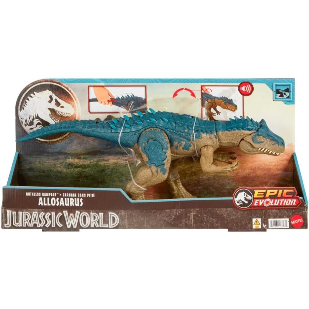 Figurina dinozaur, Jurassic World, Allosaurus, HRX50 | Noriel