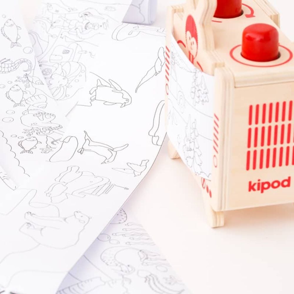 Set creativ pentru realizat povesti si benzi desenate, Kipod, Crea TV