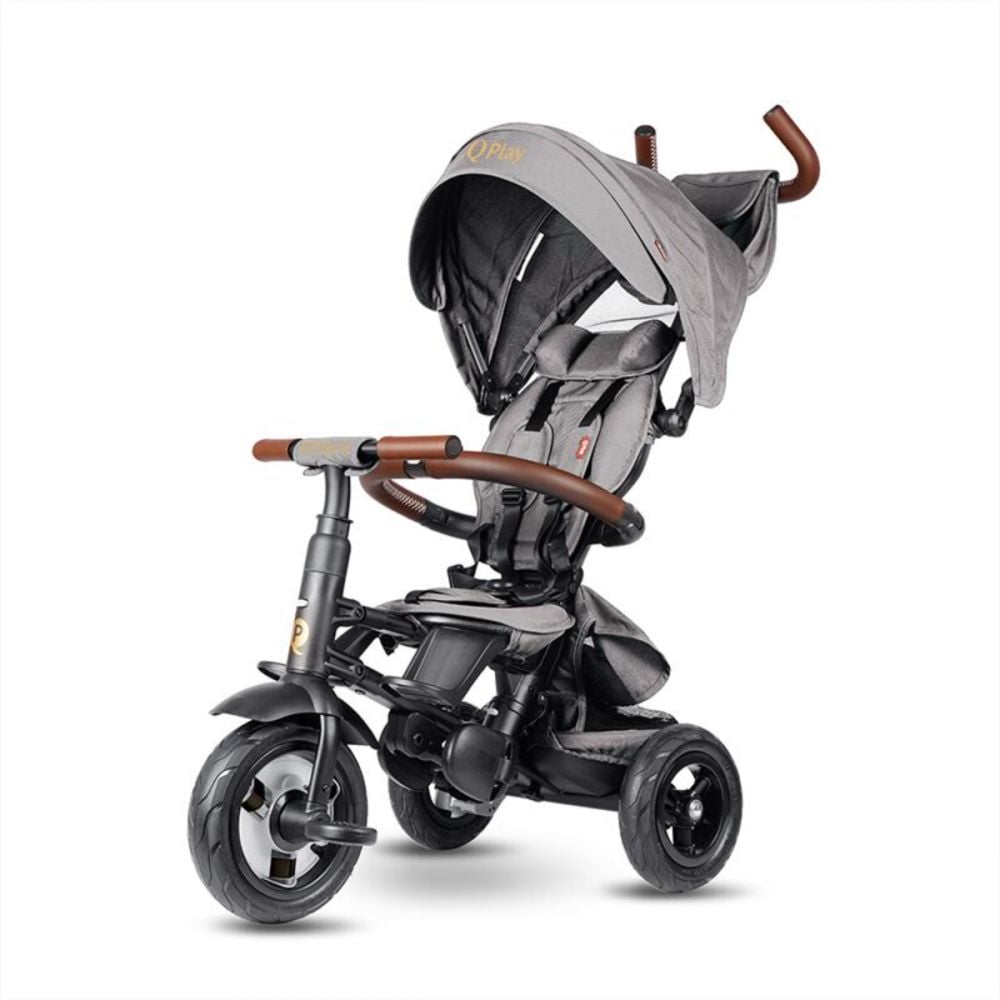 Tricicleta pliabila, Qplay Rito Deluxe, Gri