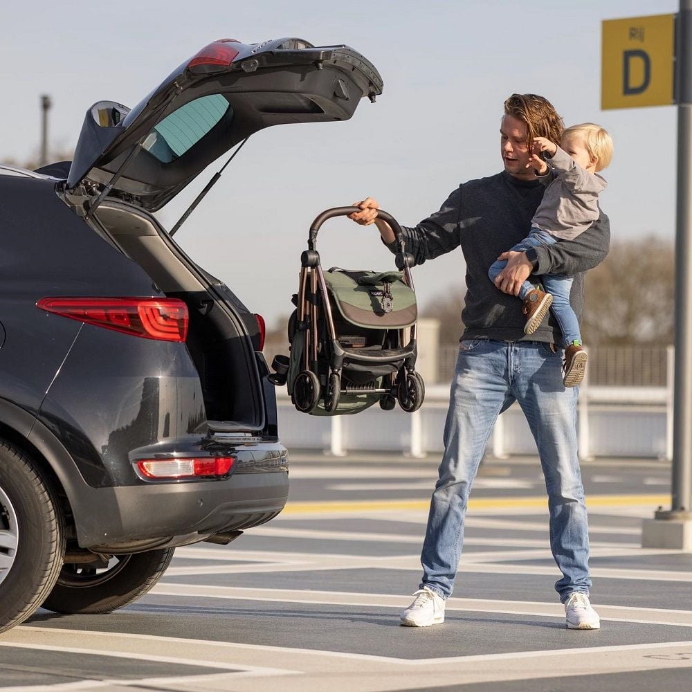 Carucior Leclerc, Baby Influencer, Black Brown