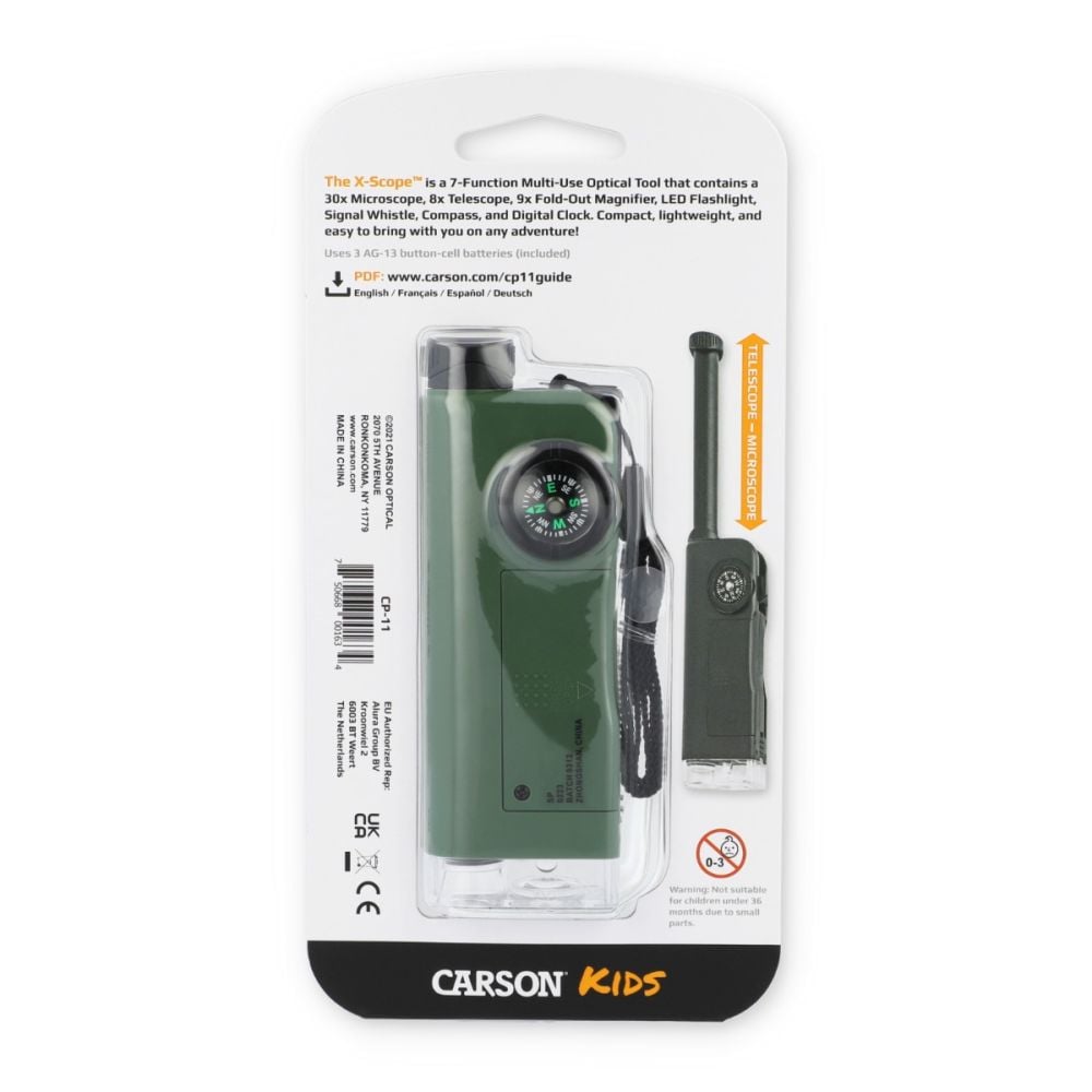 Instrument optic multifunctional, Carson, X-Scope
