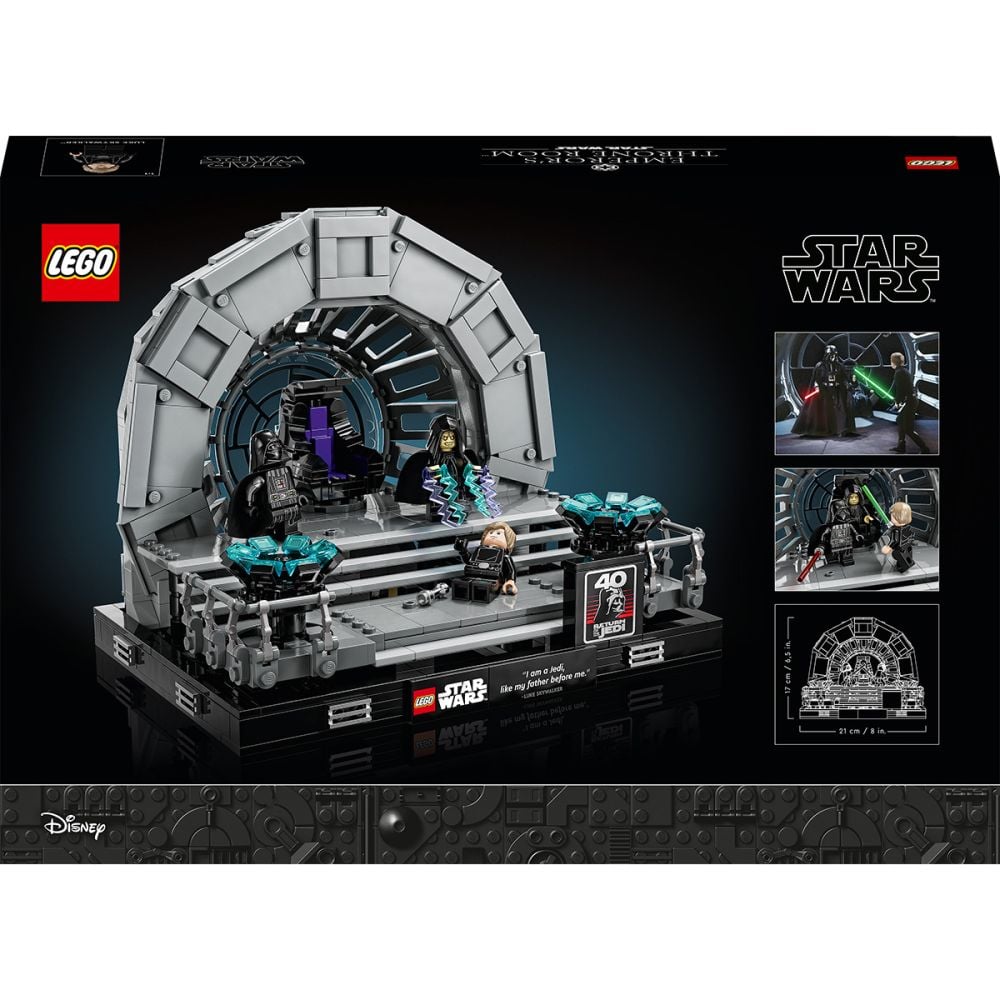 LEGO® Star Wars - Diorama Sala tronului imparatului (75352)