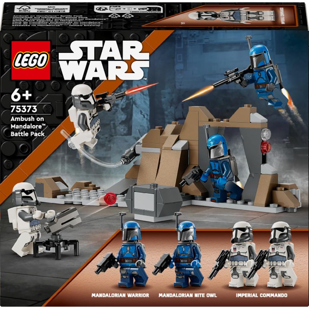 LEGO® Star Wars - Pachet de lupta Ambuscada pe Mandalore (75373)