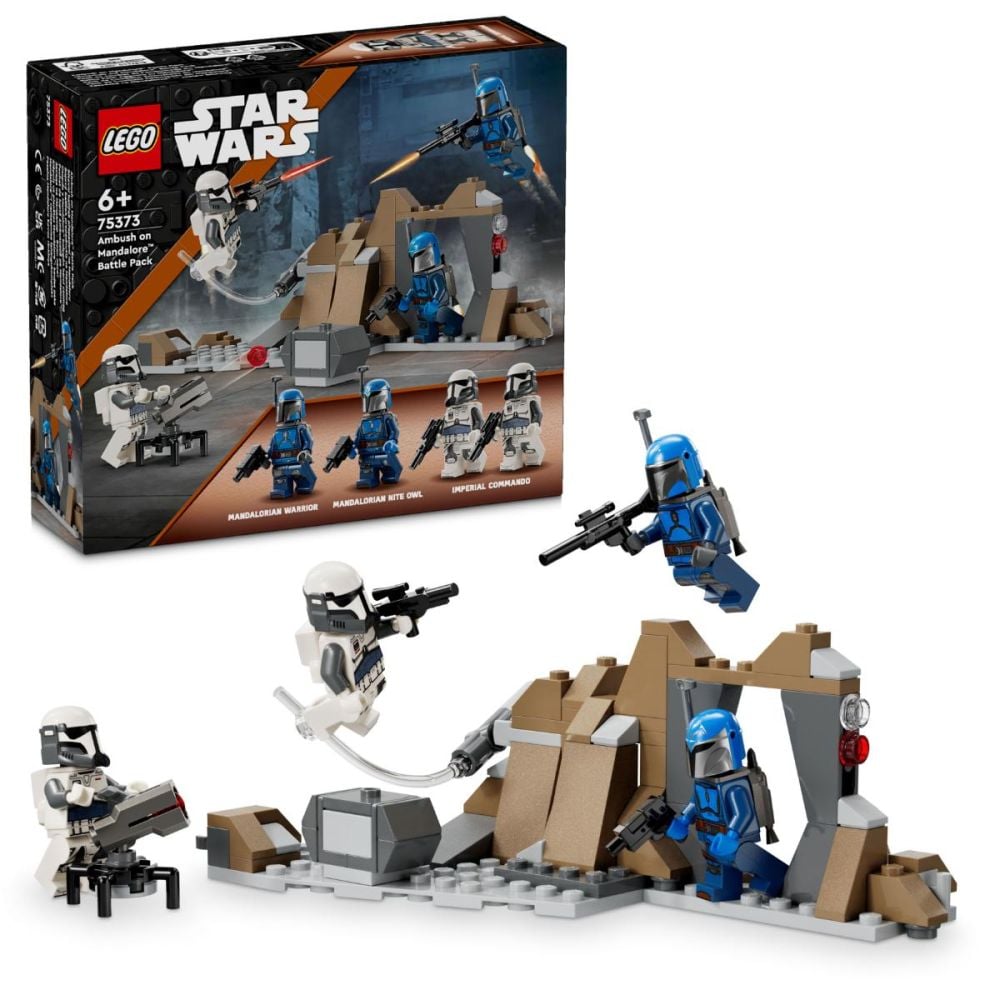 LEGO® Star Wars - Pachet de lupta Ambuscada pe Mandalore (75373)