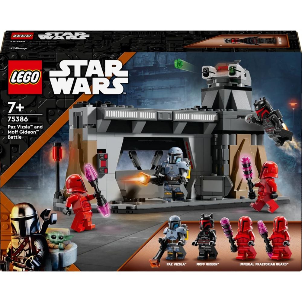 LEGO® Star Wars - Lupta dintre Paz Vizsla™ si Moff Gideon™ (75386)