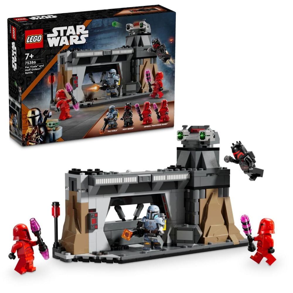 LEGO® Star Wars - Lupta dintre Paz Vizsla™ si Moff Gideon™ (75386)