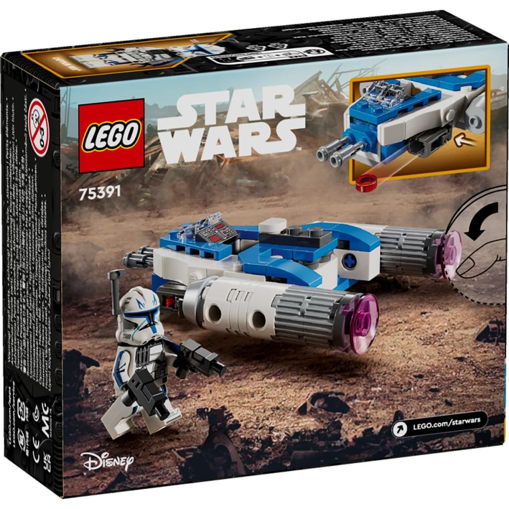 LEGO® Star Wars - Micronava de lupta Y-Winga Capitanului Rex (75391)