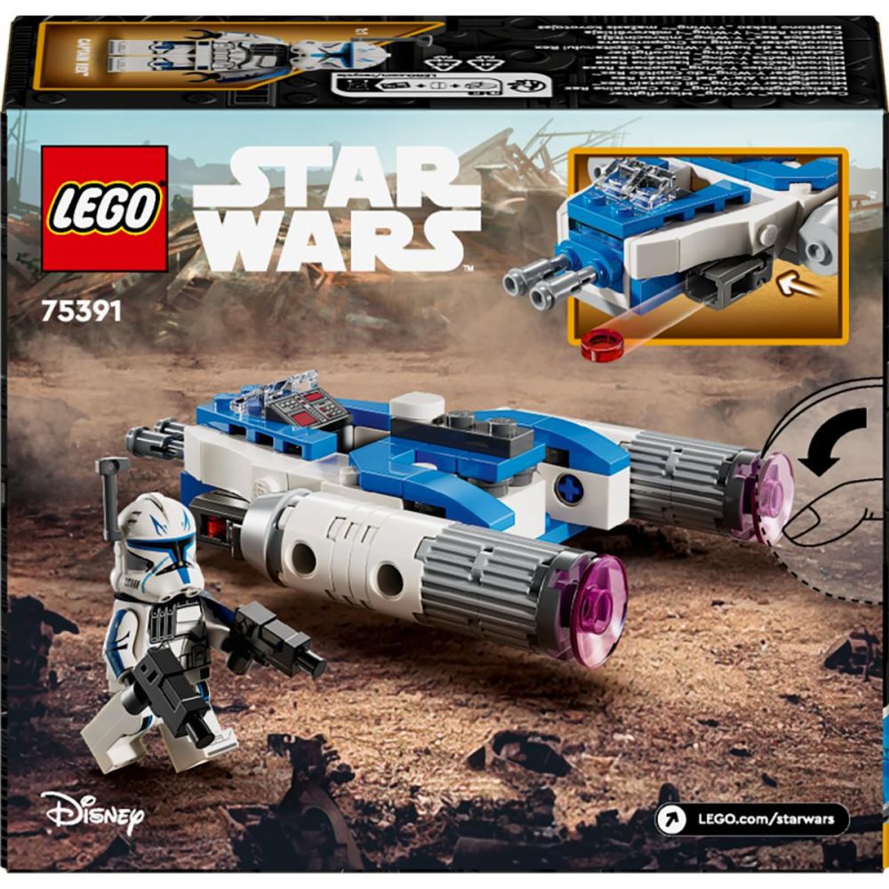 LEGO® Star Wars - Micronava de lupta Y-Winga Capitanului Rex (75391)