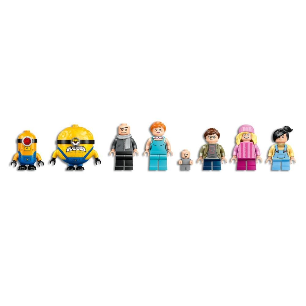 LEGO® Despicable Me - Resedinta de familie a lui Gru si a Minionilor (75583)