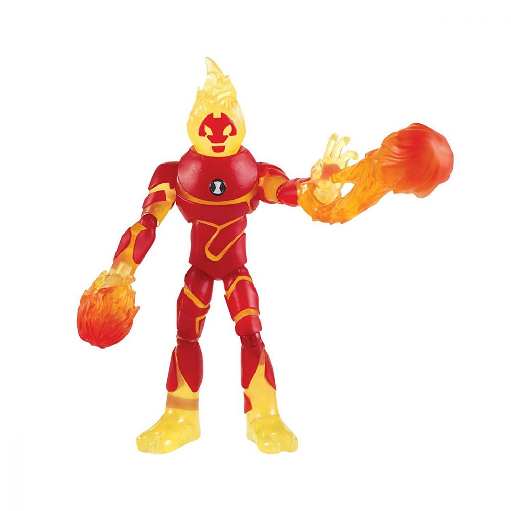 Figurina Ben 10 - Heat Blast, 12 cm