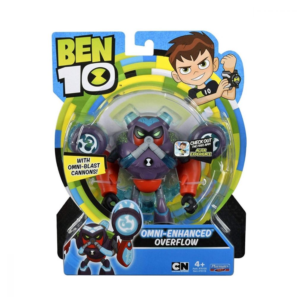 Figurina Ben 10 - Omni-Enhanced Overflow, 12 cm 
