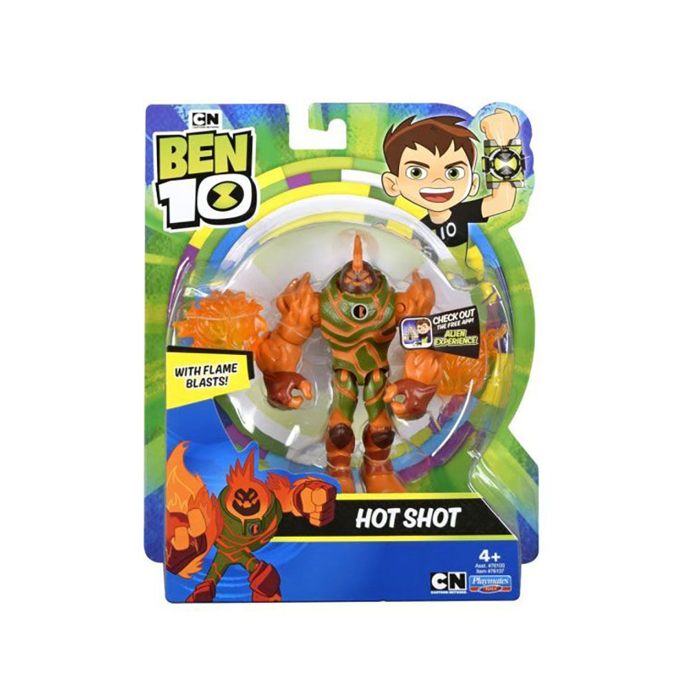Figurina Ben 10 - Hot Shot, 12 cm