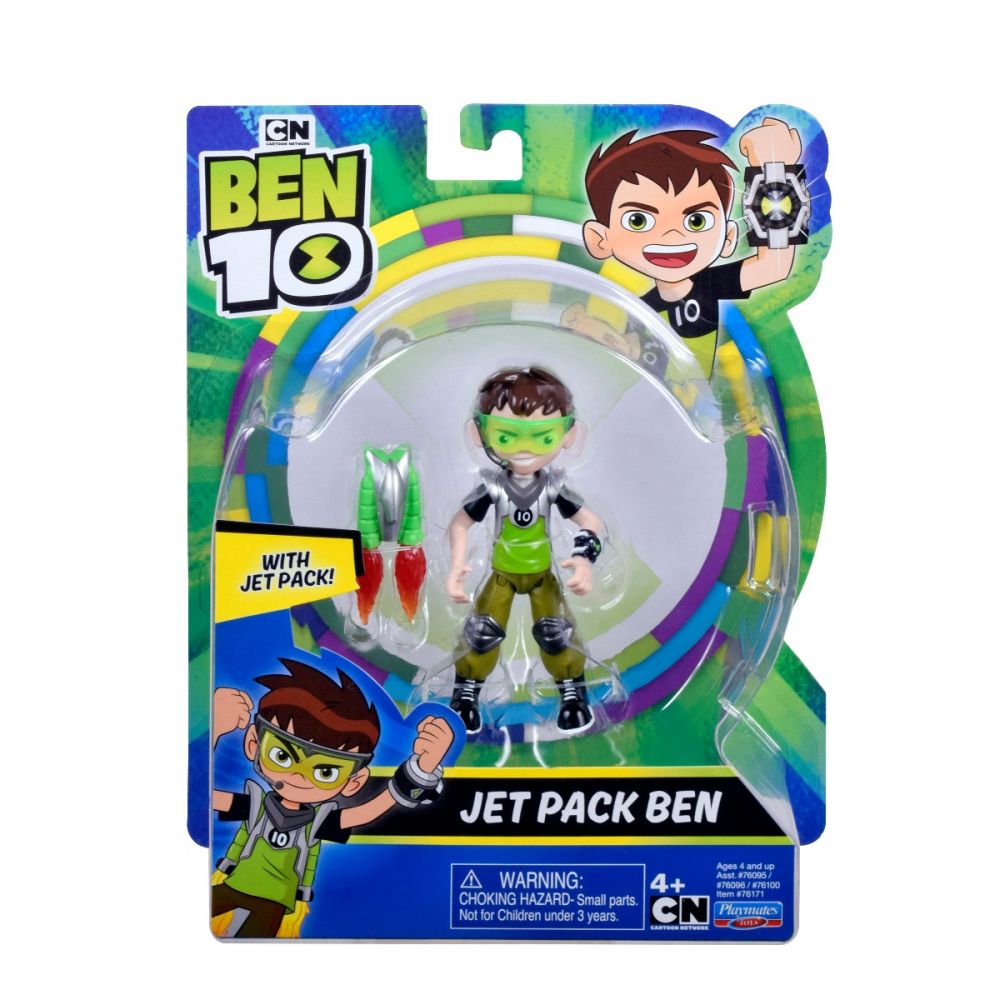 Figurina Ben 10, Jet Pack Ben, 12 cm, 76171