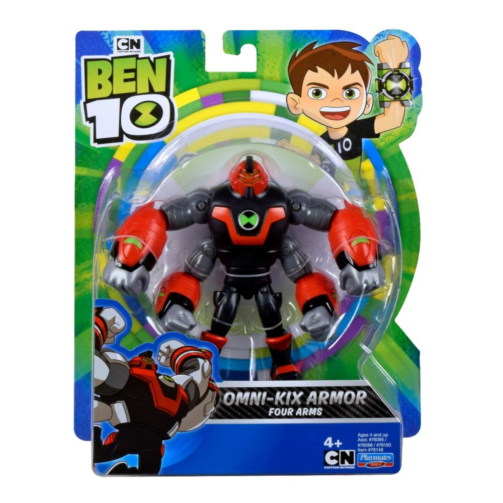 Figurina Ben 10, Omni-Kix Armor, Four Arms, 12 cm, 76148 | Noriel