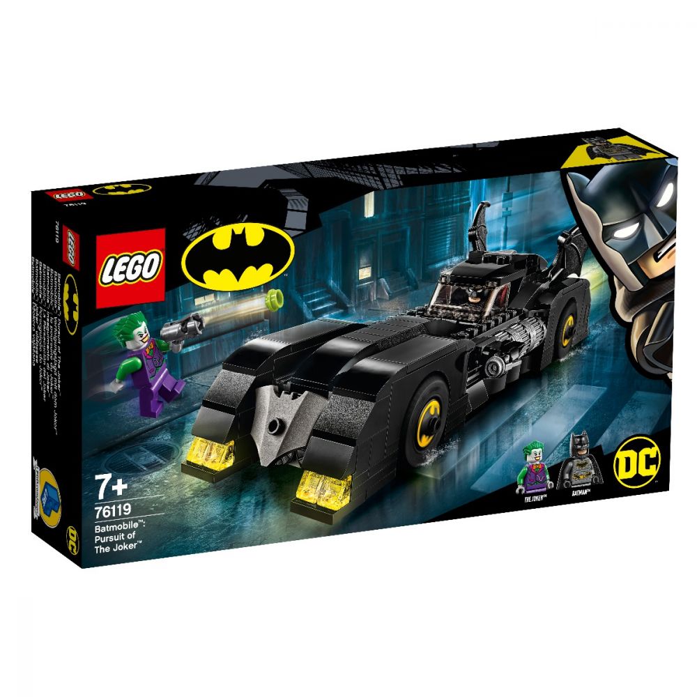 LEGO® DC Comics Super Heroes - Batmobile™ Urmarirea lui Joker™ (76119)
