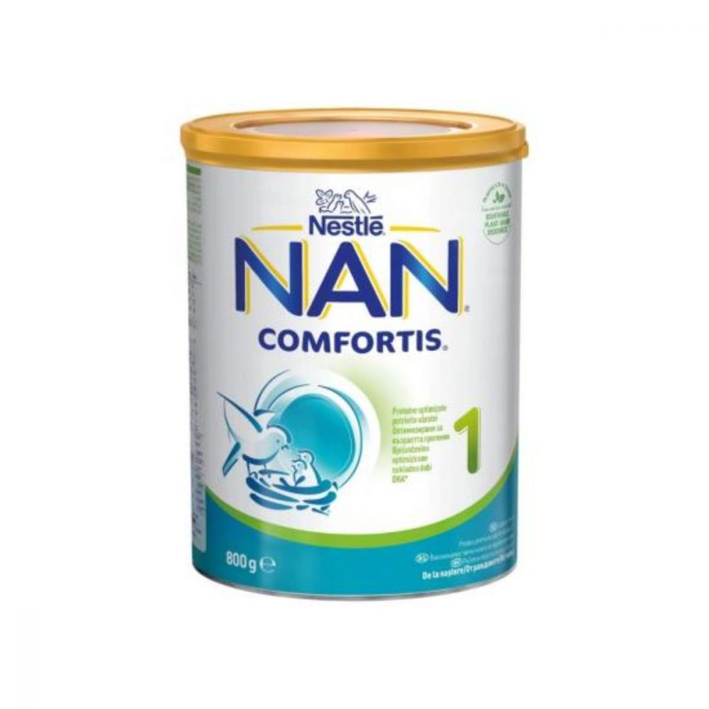Lapte praf de inceput Nestle NAN 1 Comfortis, 800 g