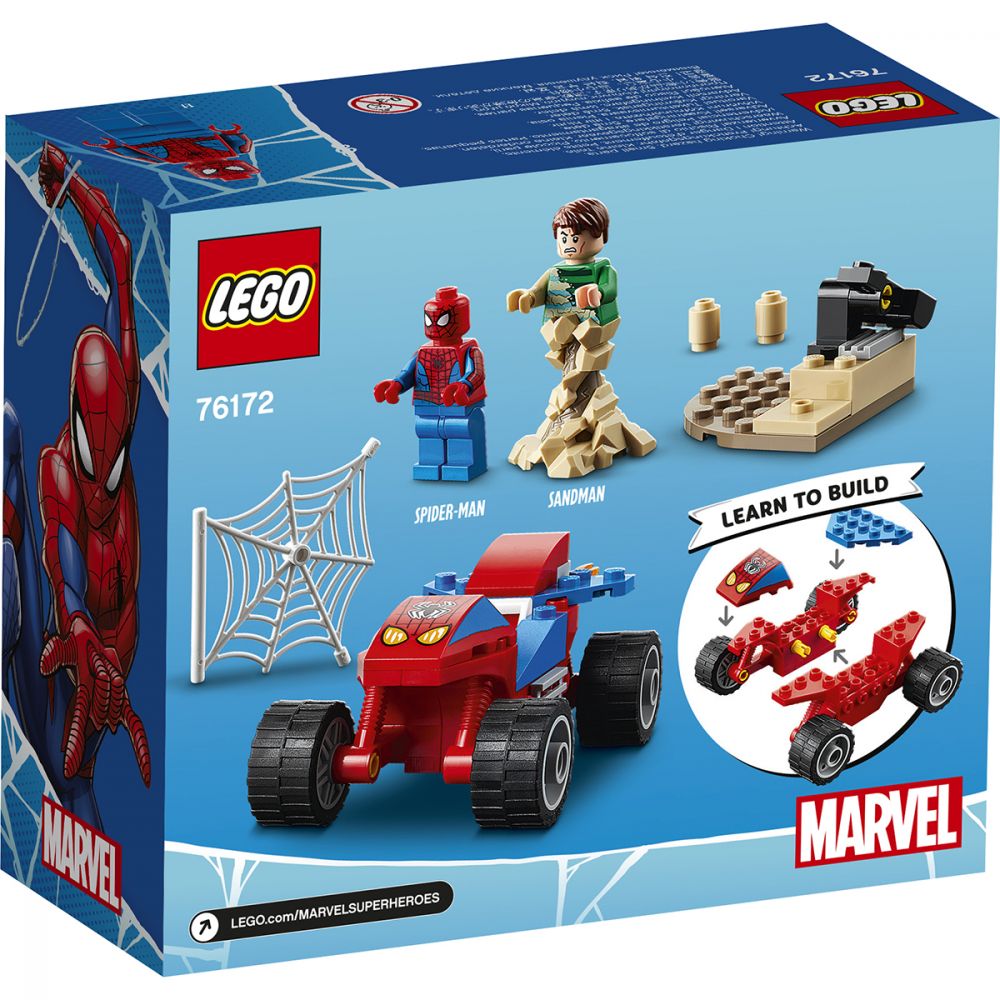 LEGO® Marvel Super Heroes - Confruntarea dintre Omul paianjan si Sandman (76172)