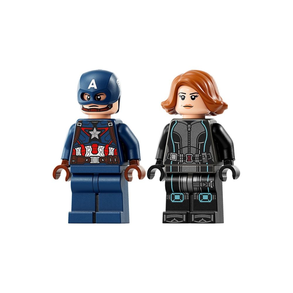LEGO® Marvel - Motocicletele lui Black Widow si Captain America (76260)