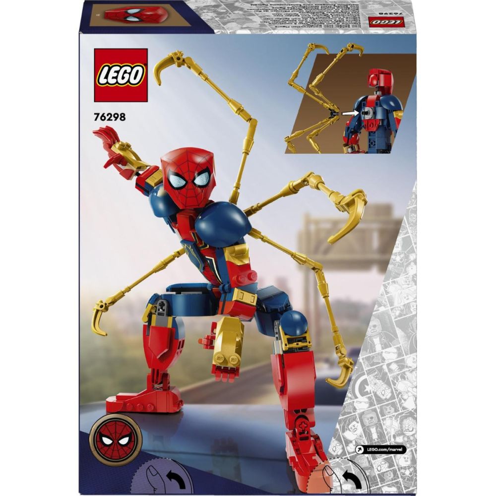 LEGO® Marvel - Figurina de constructie Omul Paianjen de fier (76298)