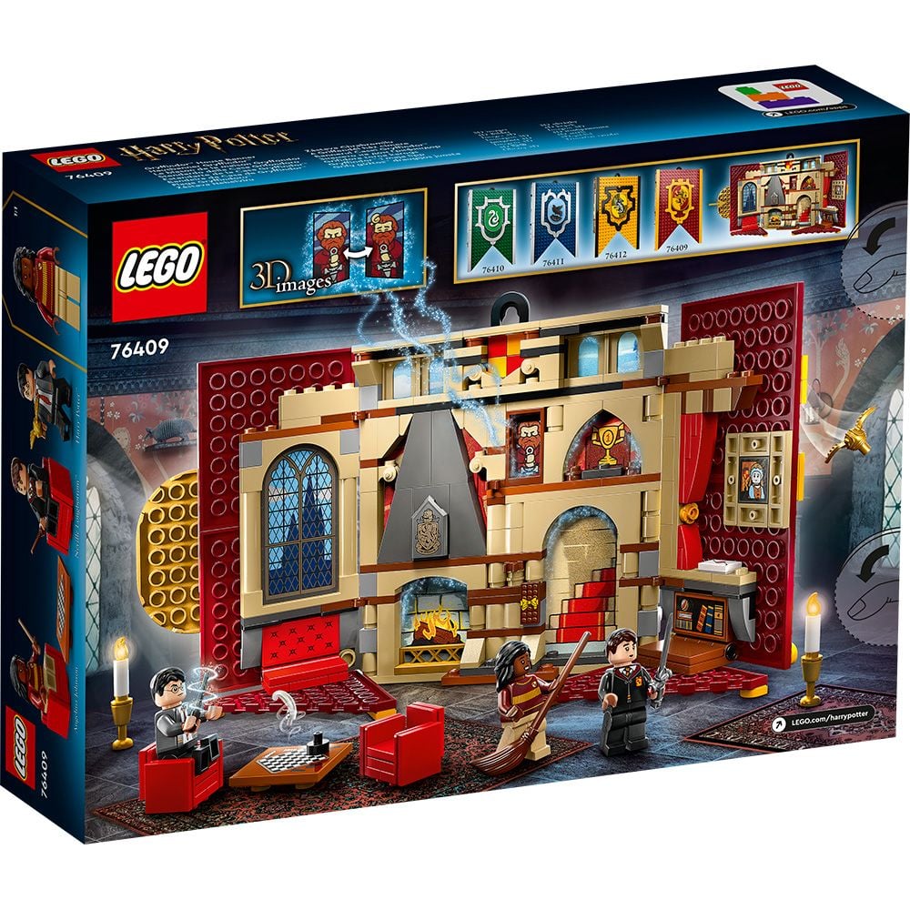 LEGO® Harry Potter - Bannerul Casei Gryffindor (76409)