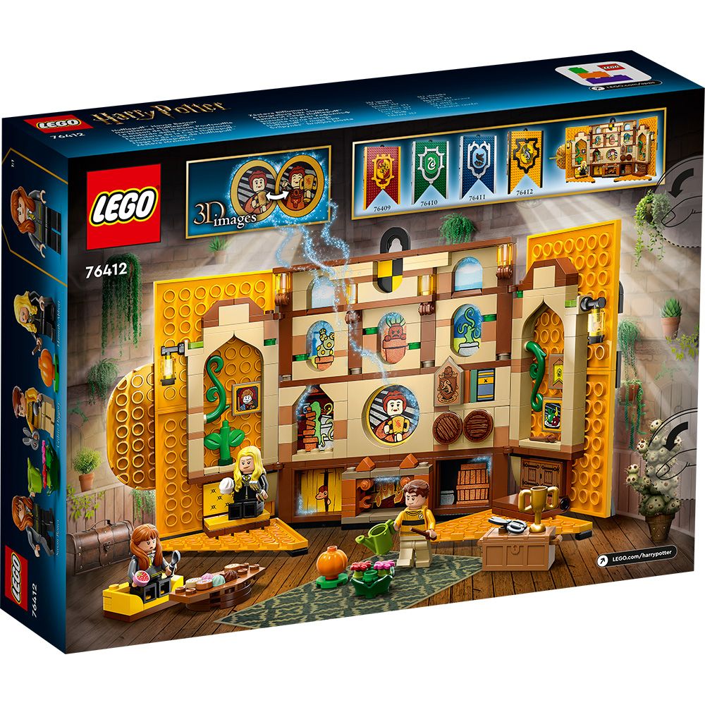LEGO® Harry Potter - Bannerul Casei Hufflepuff (76412)