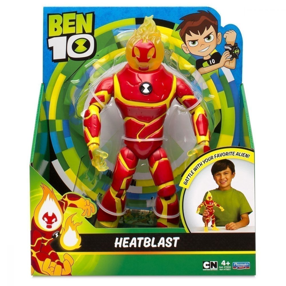 Figurina Ben 10 Giant - Heatblast (76651)