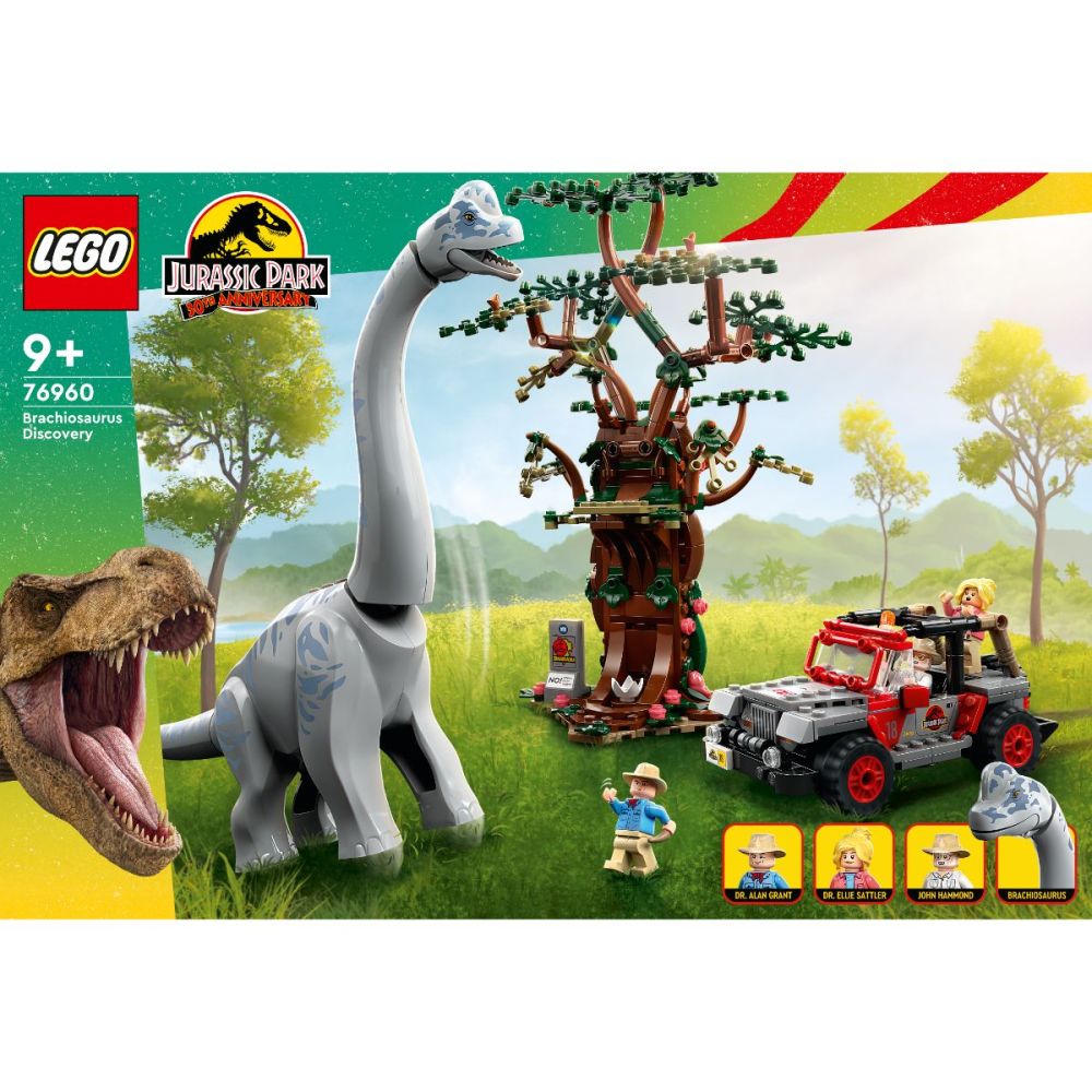 LEGO® Jurassic Park - Descoperirea unui Brachiosaurus (76960)