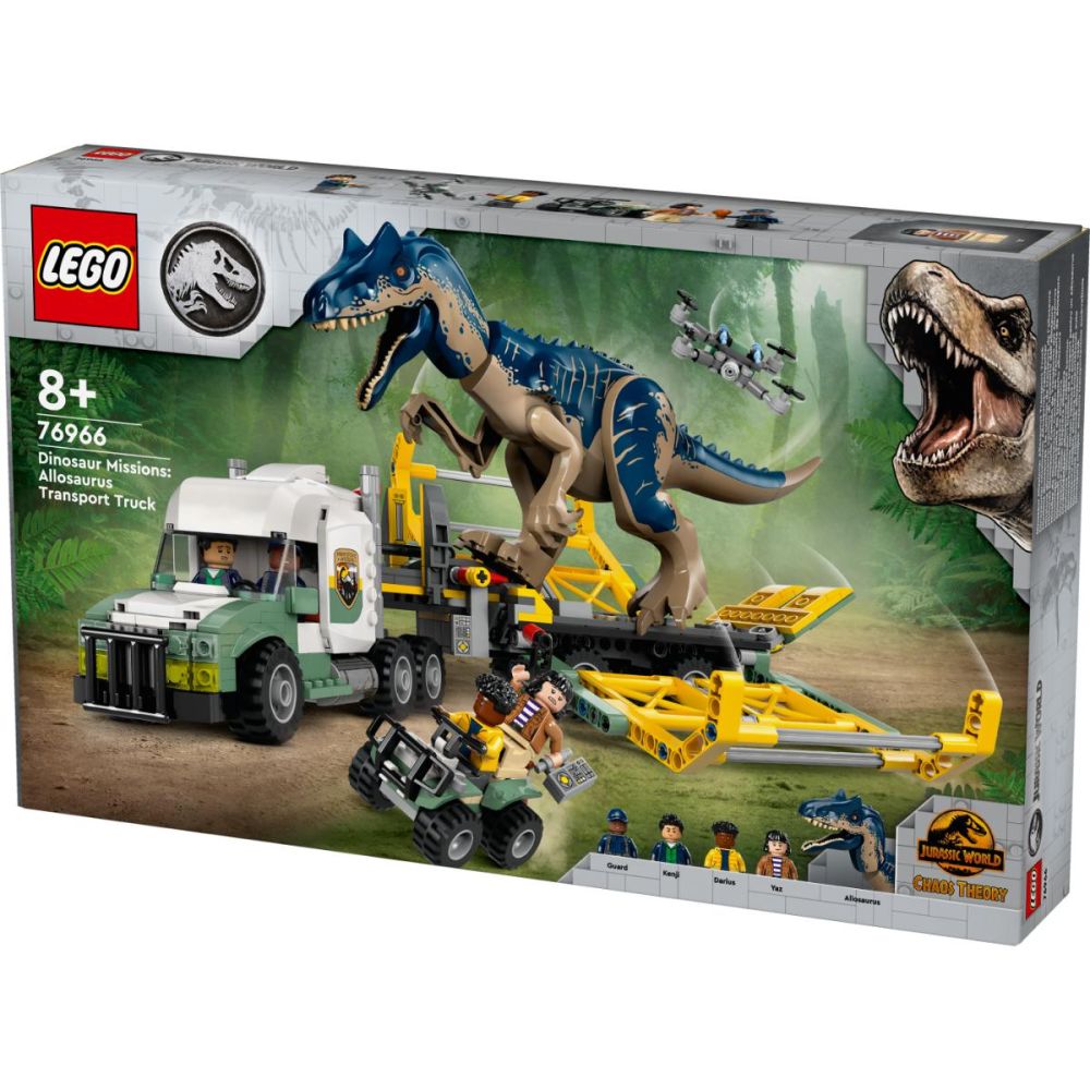 ユリイロ LEGO® Jurrasic World - Misiunea Dinozaur - Camion de transport