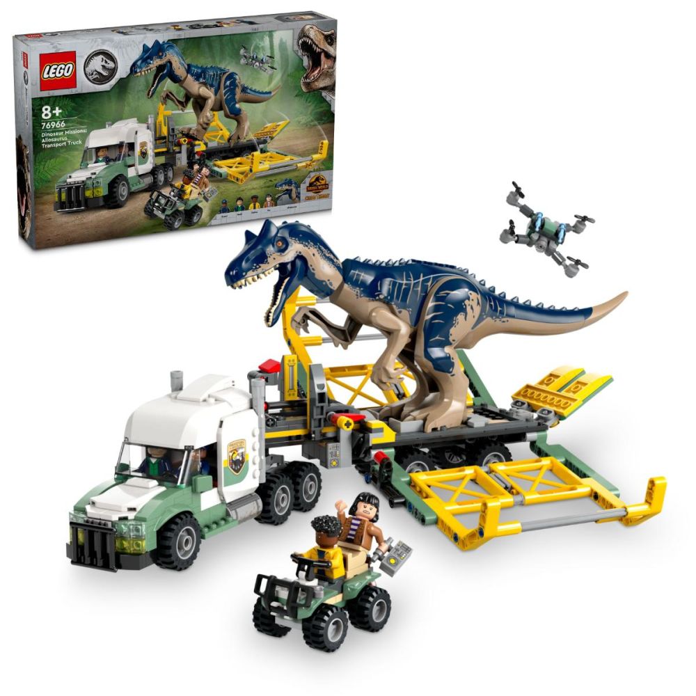 LEGO® Jurrasic World - Misiunea Dinozaur - Camion de transport