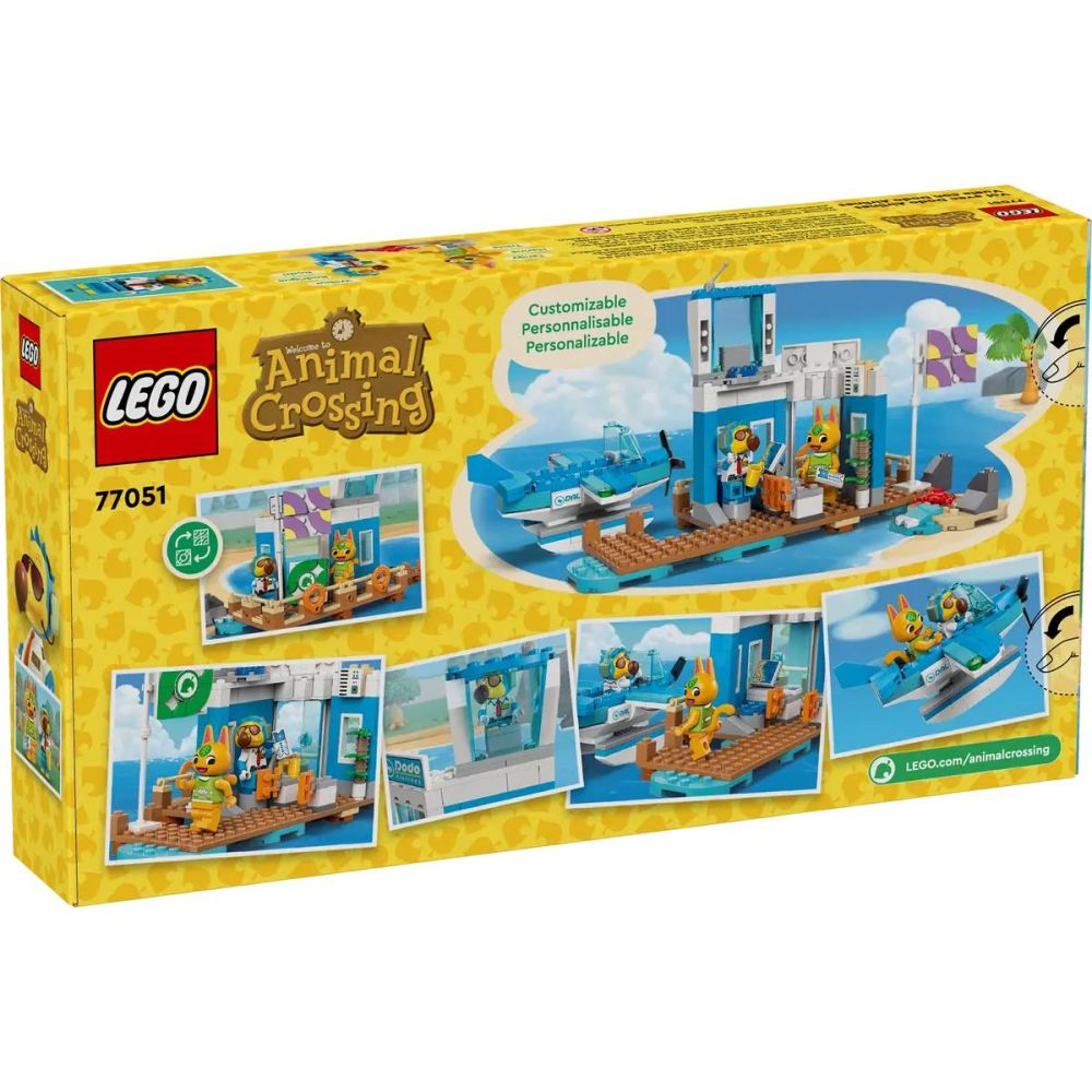 LEGO® Animal Crossing - Zboara cu Dodo Airlines (77051)