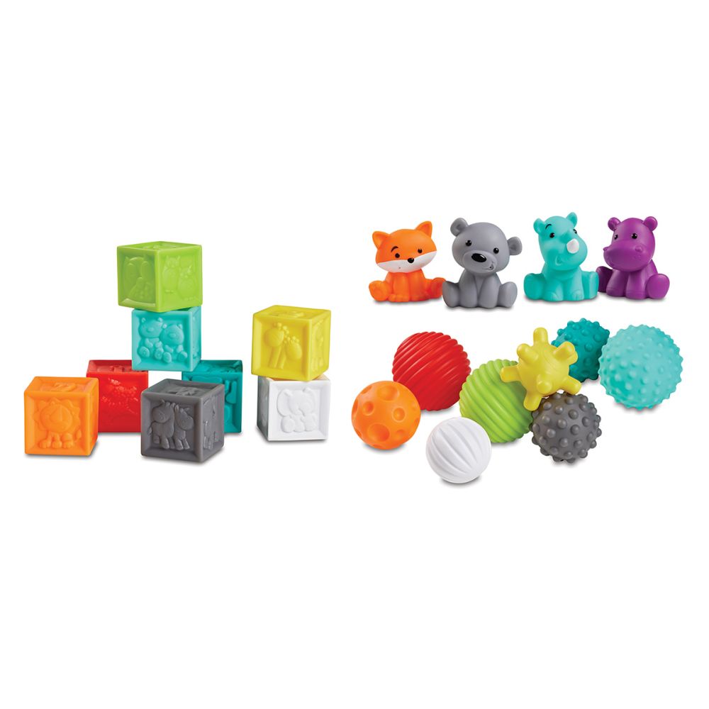 Set jucarii si forme moi, Infantino, 20 piese