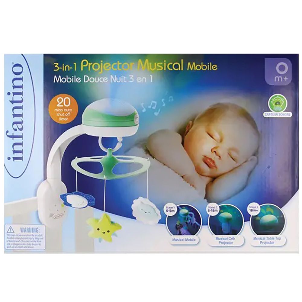 Proiector muzical 3 in 1, Infantino