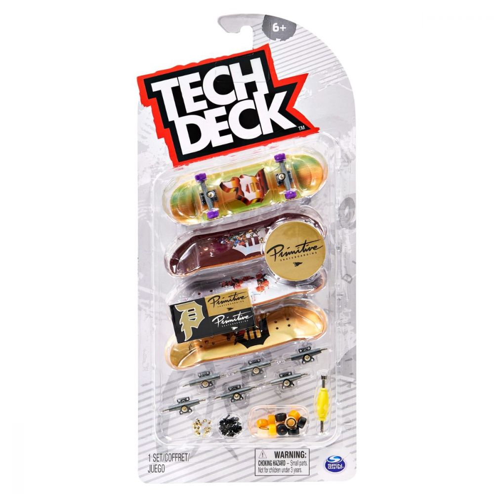 Set mini placa skateboard Tech Deck, 4 buc, 20136682