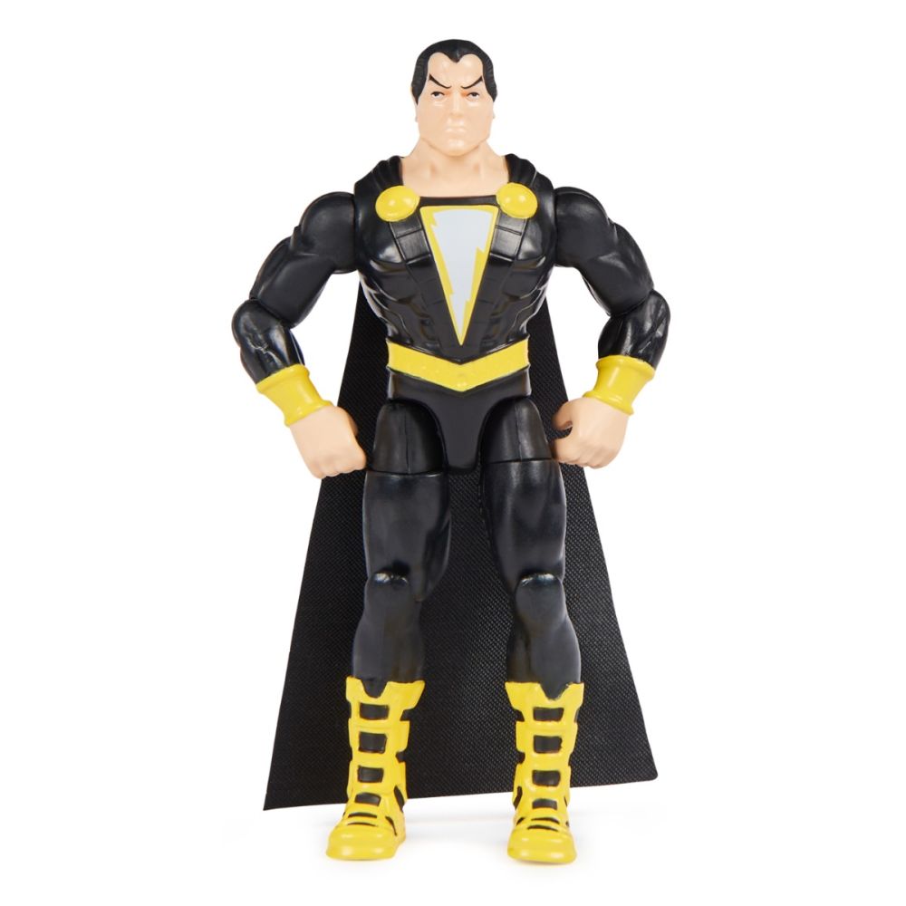 Figurina cu 2 accesorii surpriza, DC Universe, Black Adam, 10 cm, 20144127