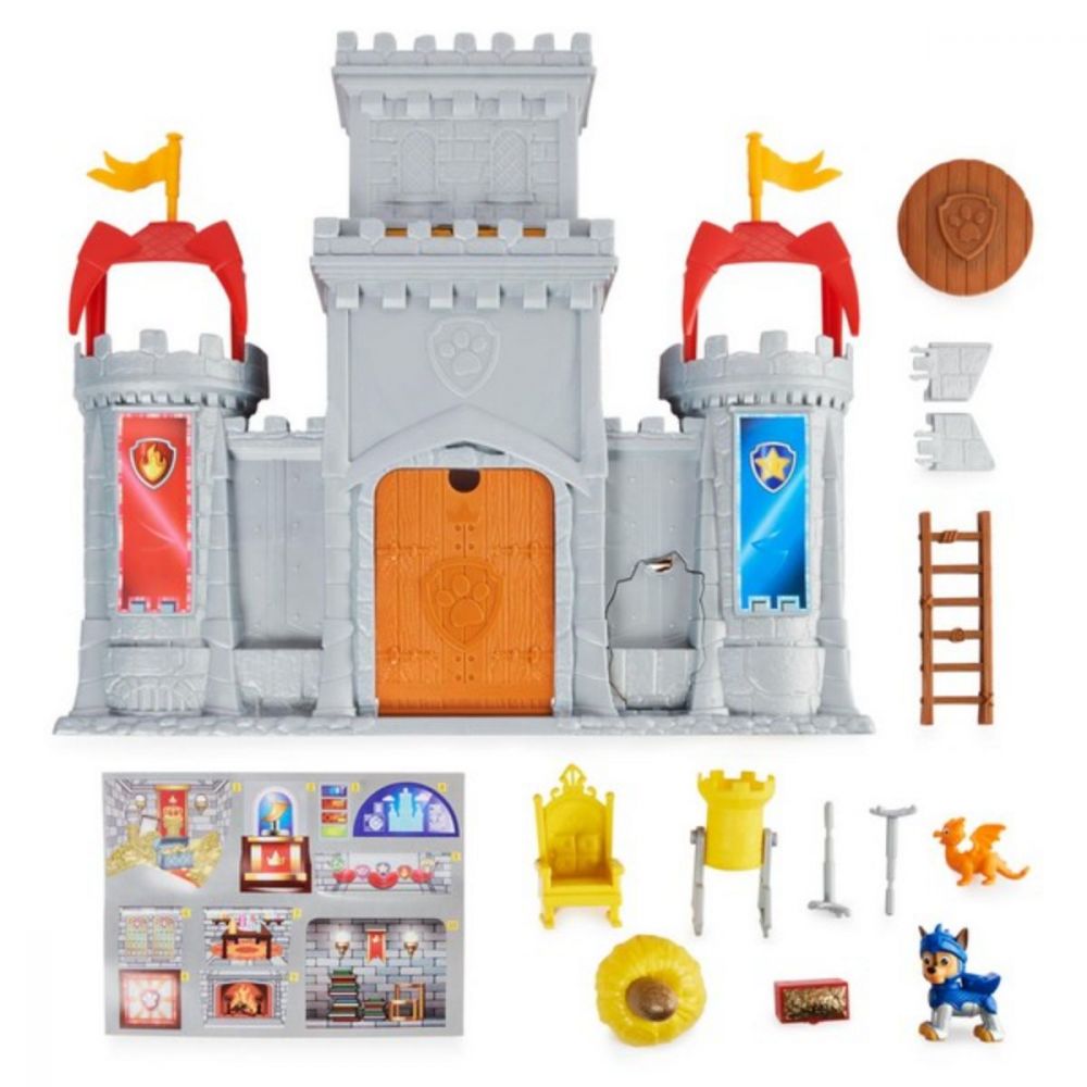 Set de joaca Paw Patrol, Castelul Cavalerului, cu accesorii