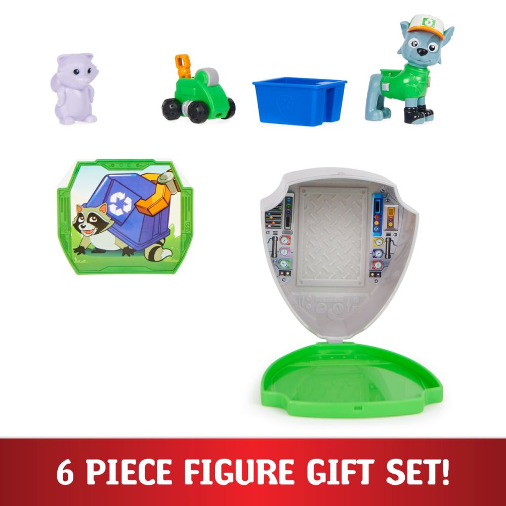 Set figurine Paw Patrol, Rocky Hero Pup, 20137392