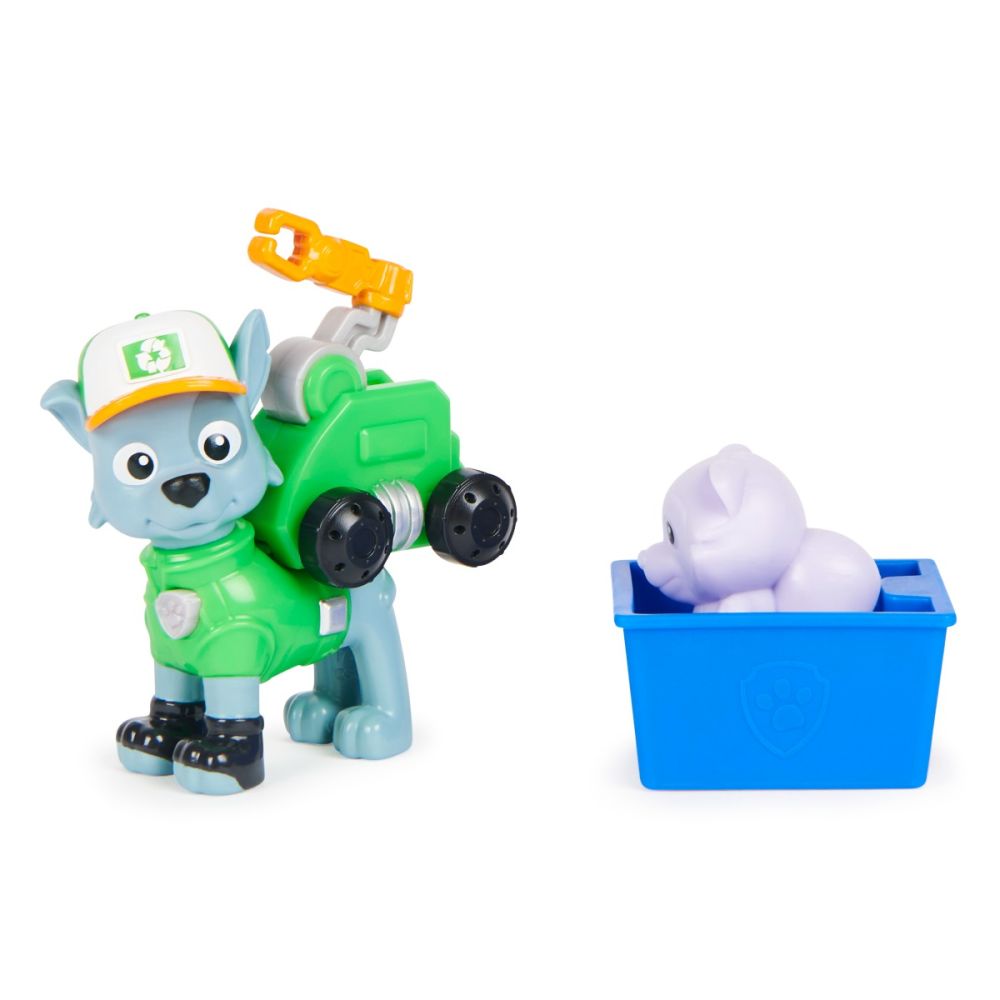 Set figurine Paw Patrol, Rocky Hero Pup, 20137392