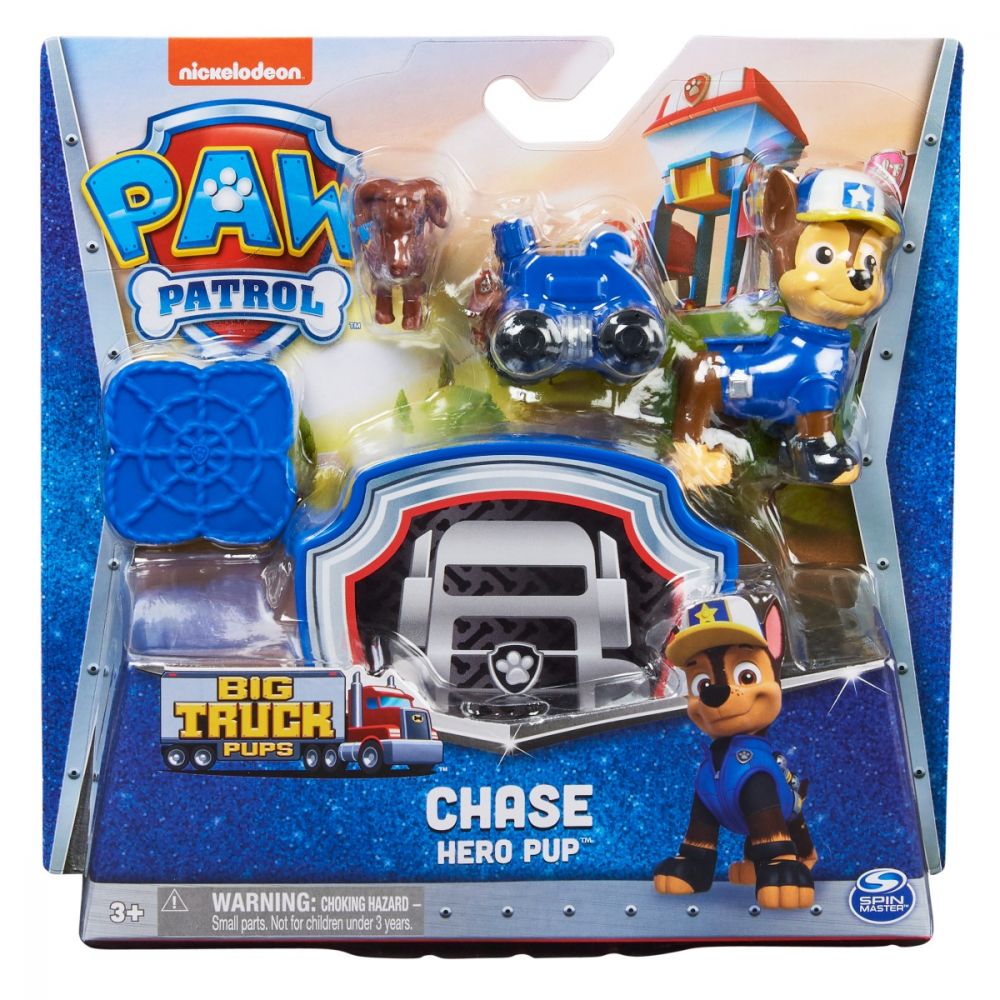 Set figurine Paw Patrol, Chase Hero Pup, 20137390