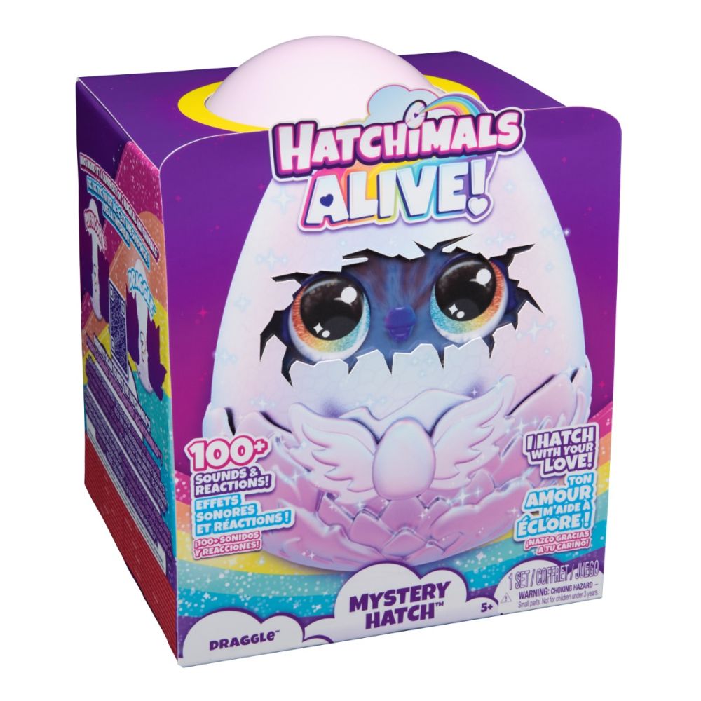 Figurina surpriza, Hatchimals, Draggle, 6069282