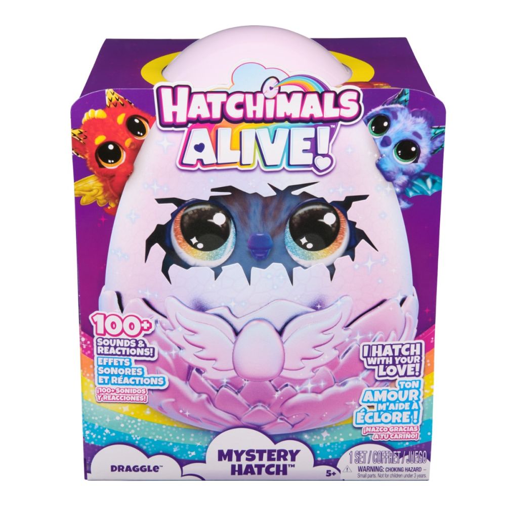 Figurina surpriza, Hatchimals, Draggle, 6069282