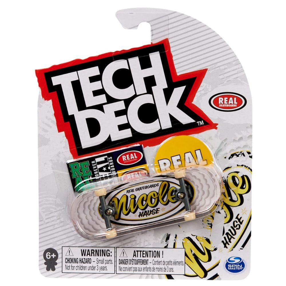 Mini placa skateboard Tech Deck, Real Nicole Hause, 20142044 | Noriel