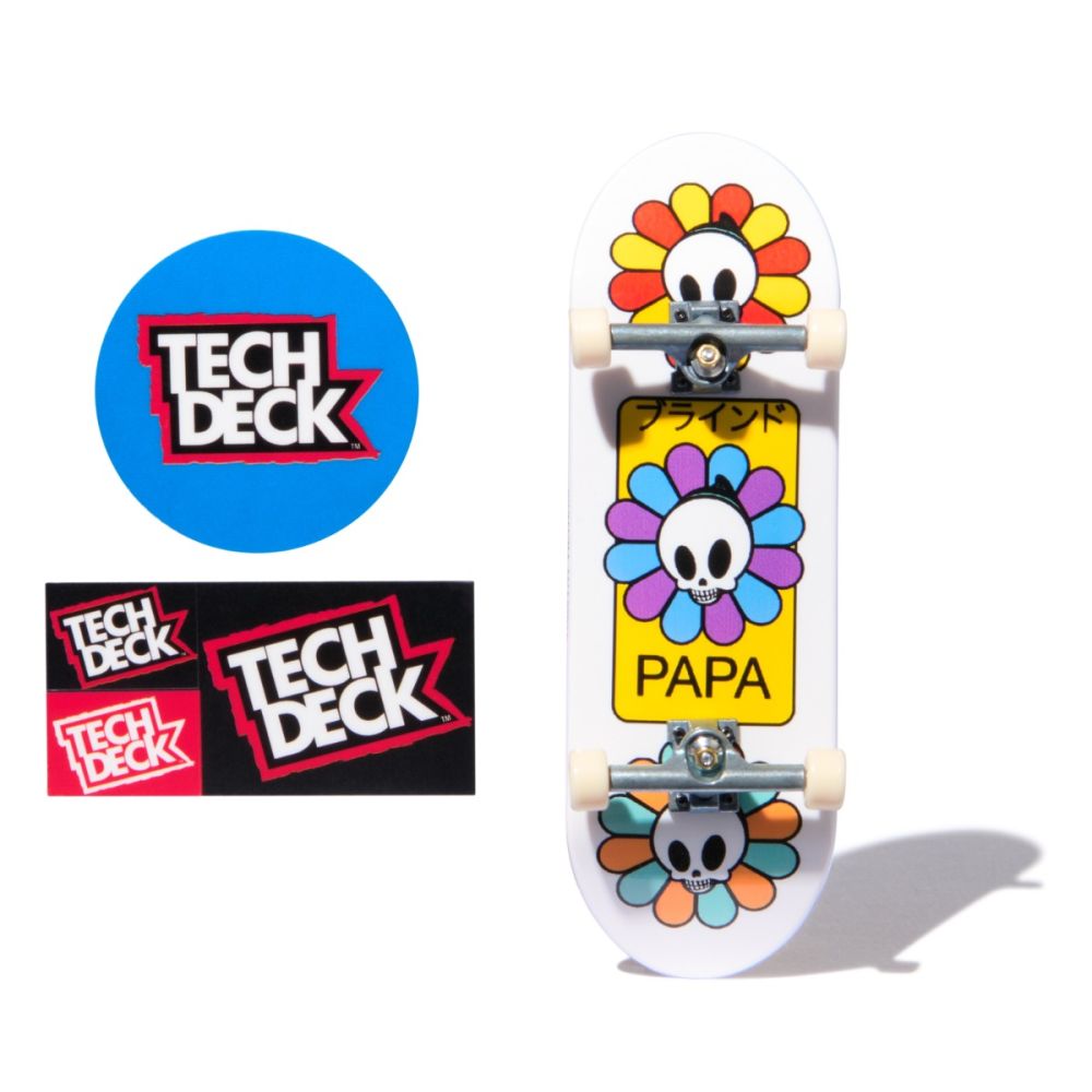 Mini placa skateboard Tech Deck, PAPA, 20147310