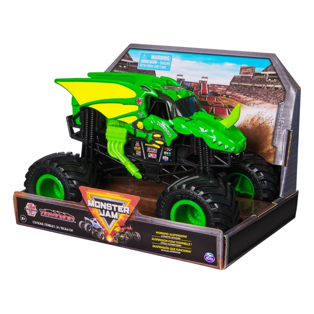 Masina metalica, Monster Jam, Bakugan Dragonoid, 20144300 Noriel