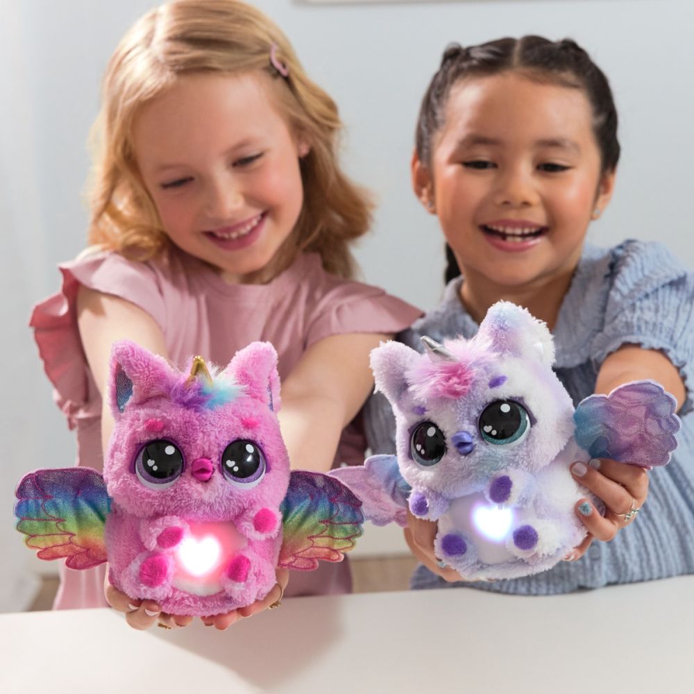 Jucarie de plus surpriza, Hatchimals, Pufficorn, 6069132