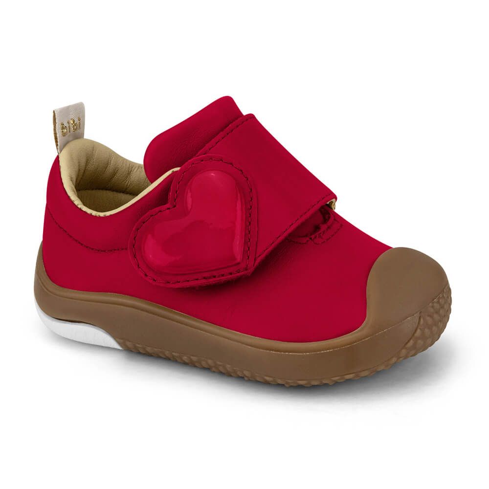 Pantofi Bibi Shoes, Prewalker, Red Heart