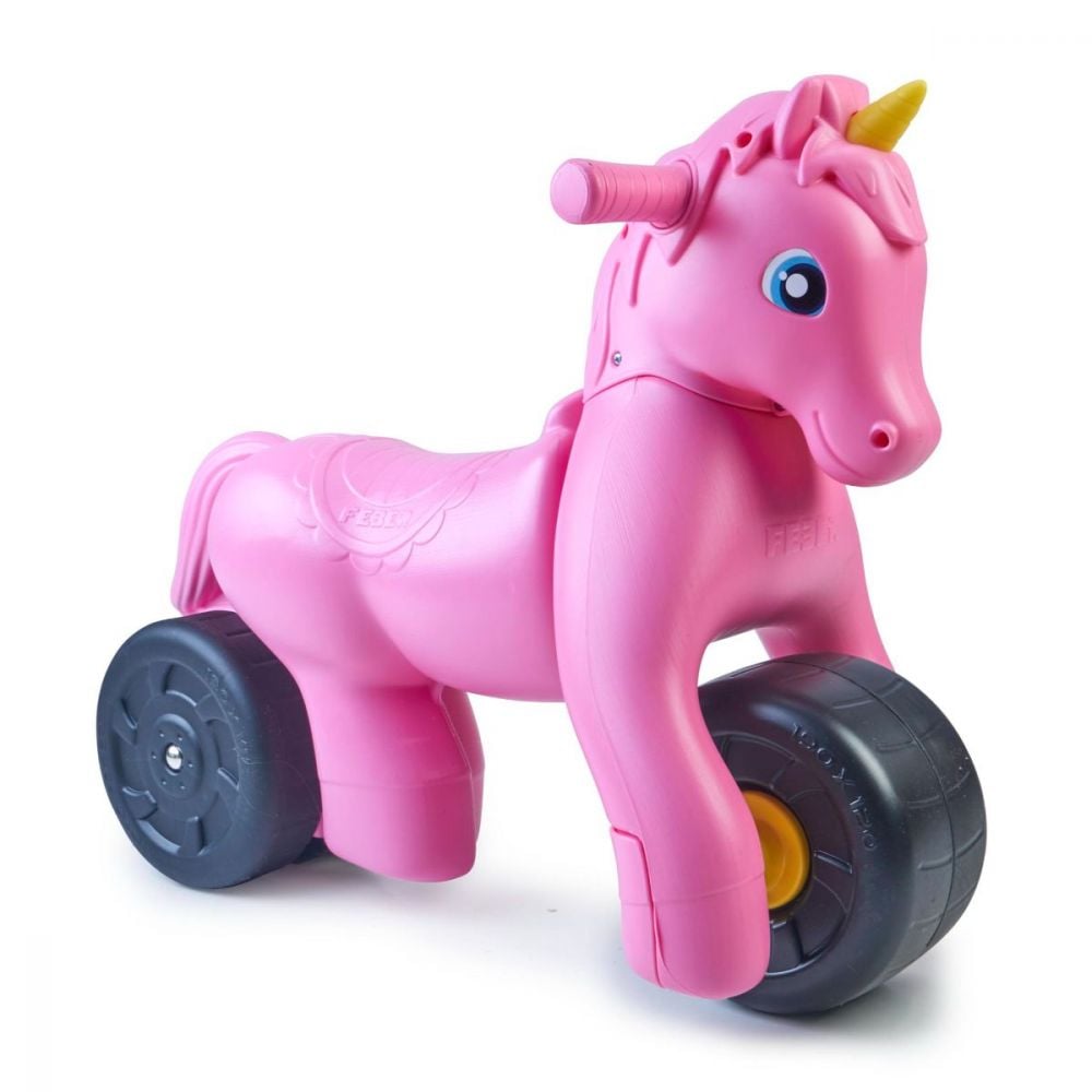 Unicorn roz Ride-On, Feber