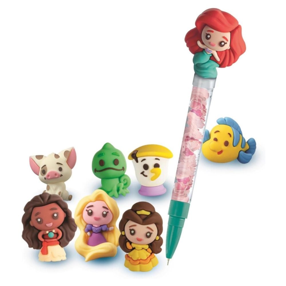 Atelier de creat pixuri, Clementoni, Disney Princess
