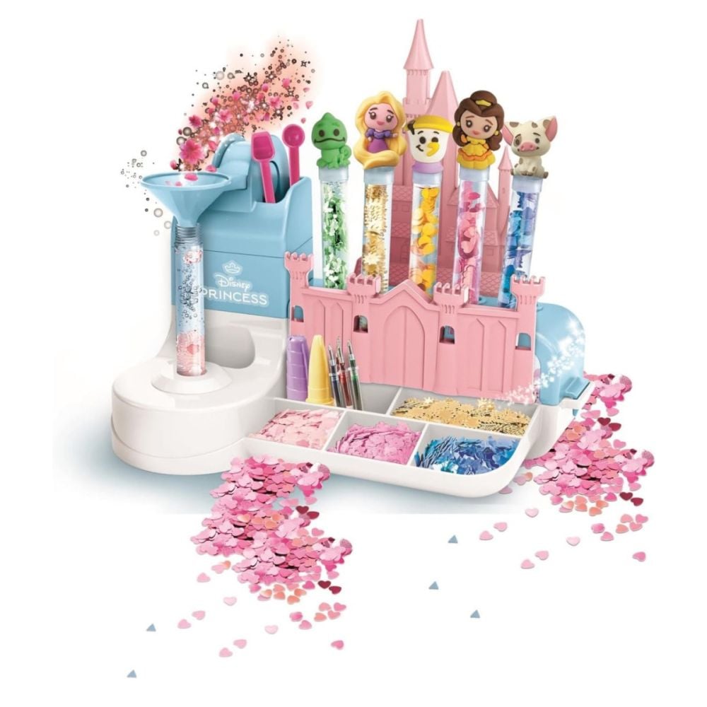 Atelier de creat pixuri, Clementoni, Disney Princess